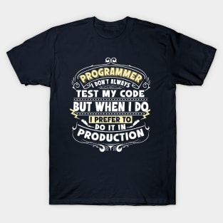 Funny Programmer T-Shirt